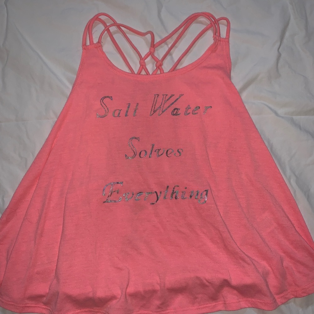 Pink tanktop